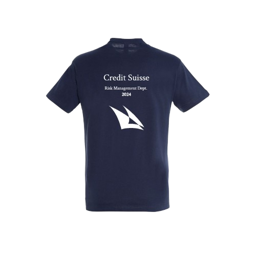 Credit Suisse Risk Management T-shirt marine