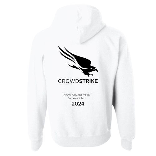 Crowdstrike Intern Sweatshirt white