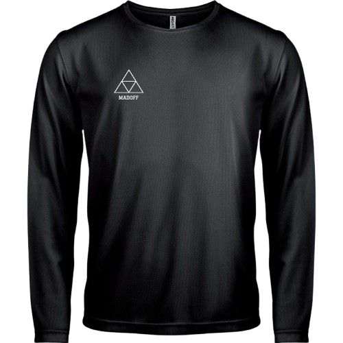 Bernard Madoff Investment Securities Sport Shirt black